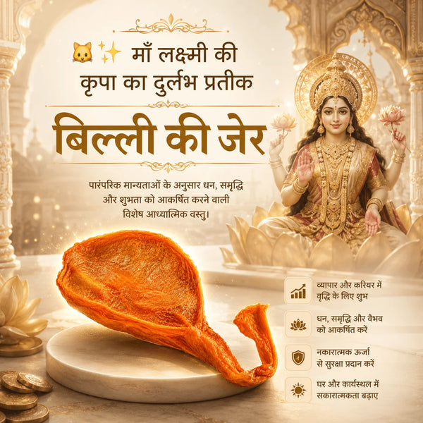 Siddh Billi Ki Jer | सिद्ध बिल्ली की – Rare Spiritual Ritual Item