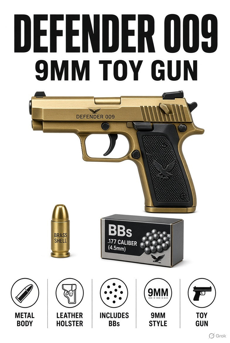 Defender 009 – Metallic Body Pistol Set