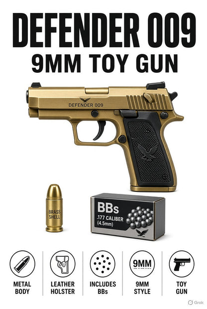Defender 009 – Metallic Body Pistol Set